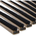 Intumescent Fire Door Seal Strip - Fire and Smoke - 10x4x1050mm - Brown - Pack of 5 / Single Door Pack
