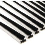 Intumescent Fire Door Seal Strip - Fire and Smoke - 10x4x2100mm - White - Trade Pack of 50 - tradefit - 1