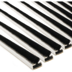 Intumescent Fire Door Seal Strip - Fire and Smoke - 10x4x2100mm - White - Trade Pack of 190 - tradefit