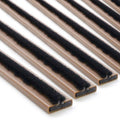 Intumescent Fire Door Seal Strip - Fire and Smoke - 15x4x1050mm - Brown - Pack of 5 / Single Door Pack