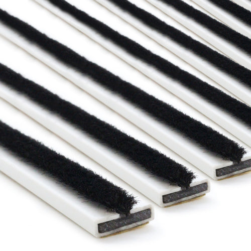 Intumescent Fire Door Seal Strip - Fire and Smoke - 15x4x2100mm - White - Pack of 10