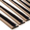 Intumescent Fire Door Seal Strip - Fire and Smoke - 20x4x1050mm - Brown - Pack of 5 / Single Door Pack