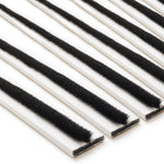 Intumescent Fire Door Seal Strip - Fire and Smoke - 20x4x2100mm - White - Pack of 10 - tradefit - 1