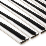 Intumescent Fire Door Seal Strip - Fire and Smoke - 20x4x2100mm - White - Trade Pack of 100 - tradefit - 1