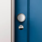 Victorian Ringed Polished Chrome Mortice Door Knob Kit - 80mm Bathroom Lock - 76mm Hinges - tradefit - 6
