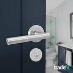 Satin Nickel Bathroom Turn & Release - tradefit - 4
