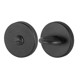 Matt Black Bathroom Turn & Release Set - tradefit