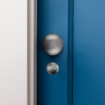 Victorian Satin Chrome Mortice Door Knob Kit - 80mm Bathroom Lock - tradefit - 6