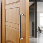 Light Duty Bolt Fix Pull Handle - 300mm x 19mm - Satin Stainless Steel - tradefit - 5