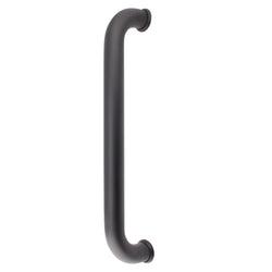 Pull Handle - Bolt Fixed - 300x25mm - Black - tradefit