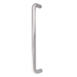 Bolt Fixed Pull Handle - 305 x 19mm - Satin Aluminium - tradefit