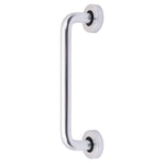 Concealed Fixed Pull Handle - 225 x 19mm - Satin Aluminium - tradefit - 1