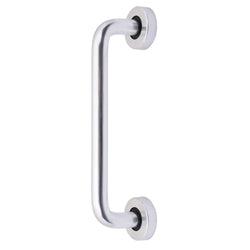 Concealed Fixed Pull Handle - 225 x 19mm - Satin Aluminium - tradefit