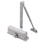 Overhead Fire Door Closer Universal Reversible Push or Pull Side - Power Size 3 - Silver - tradefit - 2