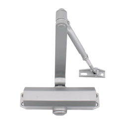 Overhead Fire Door Closer Universal Reversible Push or Pull Side - Power Size 3 - Silver - tradefit