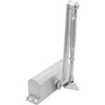 Trade Pack of 10 Overhead Fire Door Closer Universal Reversible Push or Pull Side - Power Size 3 - Silver - tradefit - 9