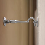 Heavy Duty Silent Cabin Hook And Eye - 152mm - Satin Chrome - tradefit - 5