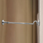 Heavy Duty Silent Cabin Hook And Eye - 205mm - Polished Chrome - tradefit - 5