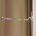 Heavy Duty Silent Cabin Hook And Eye - 300mm - Polished Chrome - tradefit - 5