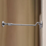 Heavy Duty Silent Cabin Hook And Eye - 250mm - Satin Chrome - tradefit - 5