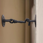 Heavy Duty Cabin Hook and Eye - 75mm - Black - tradefit - 5