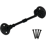Heavy Duty Cabin Hook and Eye - 150mm - Black - tradefit - 1