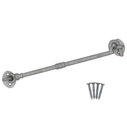 Heavy Duty Cabin Hook and Eye - 300mm - Galvanised - tradefit