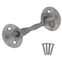 Heavy Duty Cabin Hook and Eye - 75mm - Galvanised - tradefit