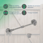 Heavy Duty Cabin Hook and Eye - 200mm - Galvanised - tradefit - 2