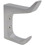 Aluminium Heavy Duty Architectural Hat & Coat Hook - 90mm - SAA Satin - tradefit - 1