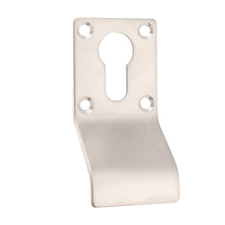 Cylinder Pull Finger Latch Euro Profile - Satin Stainless Steel - 86mm - tradefit