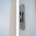 Numatic Double Chain Door Closer Jamb Mounted - Satin Chrome - tradefit