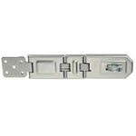 Double Hinged Hasp & Staple - 200mm - Zinc - tradefit - 2