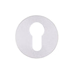 Euro Keyhole Cover Escutcheon Euro Profile - 52x8mm - Satin Stainless Steel - tradefit - 1