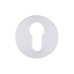 Euro Keyhole Cover Escutcheon Euro Profile - 52x8mm - Satin Stainless Steel - tradefit