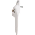 Yale Quartus Cranked Window Handle Right Hung - 40mm Spindle - White - tradefit - 1