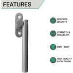 Locking Espagnolette UPVC Window Fastener - Right Hand - Stainless Steel - tradefit - 2