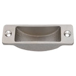 Brass Easy - Clean Dust Socket for Flush Bolt - 62 x 19mm - Polished Nickel - tradefit - 1