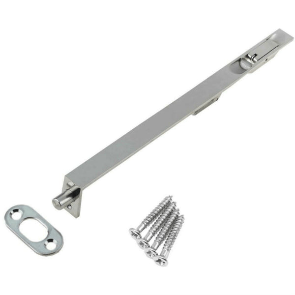 Lever Action Flush Bolt - 300 x 20mm Radius - SUS304 - Polished Stainless - tradefit - Featured Image