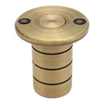Brass Dust Socket for Flush Bolts - 20 x 35mm - Florentine Bronze - tradefit - 1