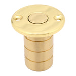 Brass Dust Socket for Flush Bolts - 20 x 35mm - Polished Brass - tradefit - 1