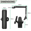 Overhead Fire Door Closer Universal Reversible Push or Pull Side - Power Size 3 - Black - tradefit