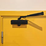 Overhead Fire Door Closer Universal Reversible Push or Pull Side - Power Size 3 - Black - tradefit - 6