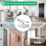 Fire Door Closer - Fixed Power Size 3 - Door Weight To 60kg - CE Marked - Silver Cover - Standard Duty - tradefit - 7