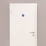 Fire Door Keep Shut 100x100mm Self Adh Vinyl - tradefit - 5