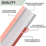 Door Finger Guard Protector - Rear Side - 1950mm - White - tradefit - 6