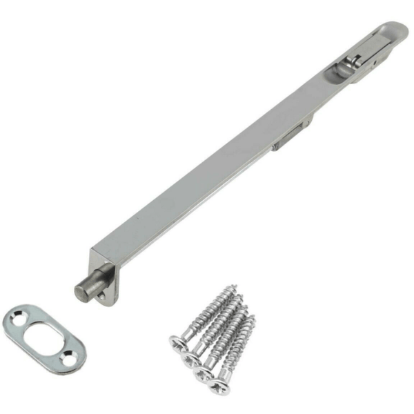 Lever Action Flush Bolt - 609 x 20mm - Radius - SUS304 - Satin Stainless - tradefit - Featured Image
