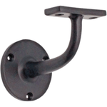 Handrail Bracket Heavy Pattern - 63mm / 2.5 Inch - Matt Black - tradefit - 5
