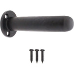 Projection Wall Mounted Door Stop - 90mm - Black Antique Iron - tradefit - 1