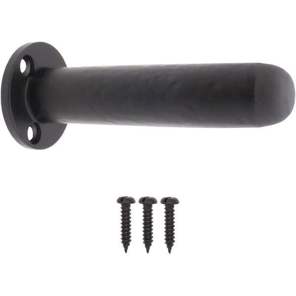 Projection Wall Mounted Door Stop - 90mm - Black Antique Iron - tradefit - Featured Image